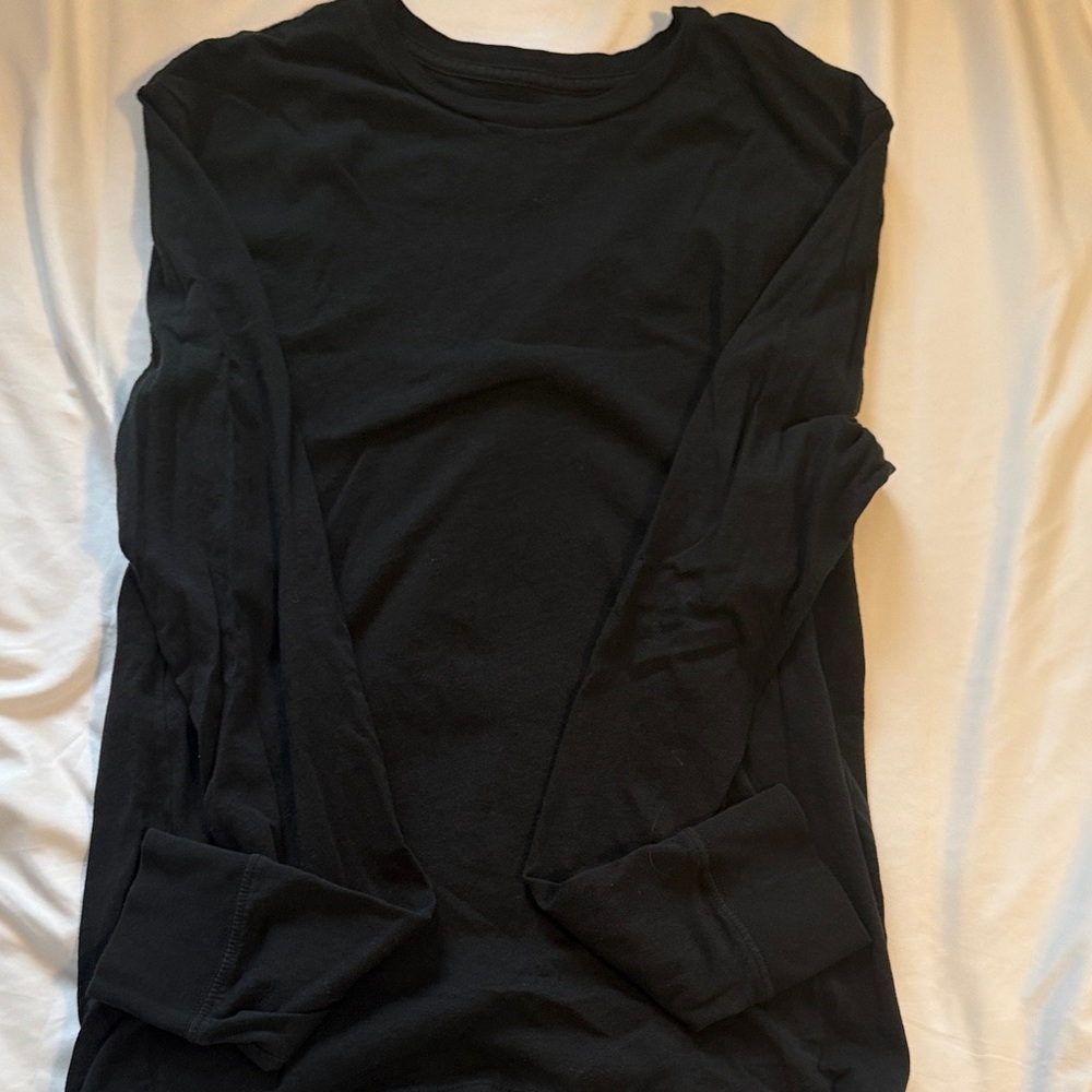 J. Crew Midnight Black Long Sleeve Top